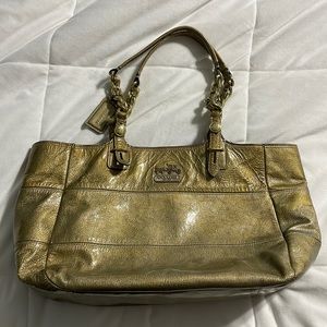 Gold Coach purse